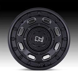 Black Rhino Atlas Matte Black Custom Truck Wheels 3